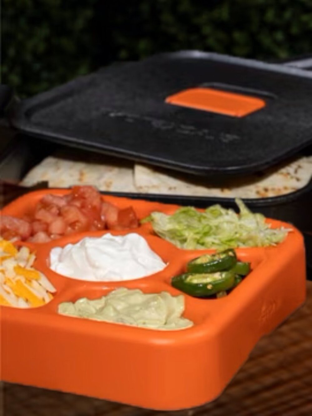 Blackstone - 4pc Taco Kit Grill Cookware Set Orange Orange NEW without box